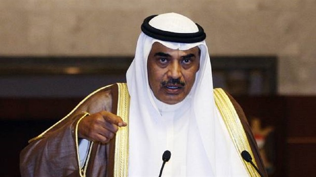 Kuwait's Foreign Minister Sheikh Sabah al-Khalid