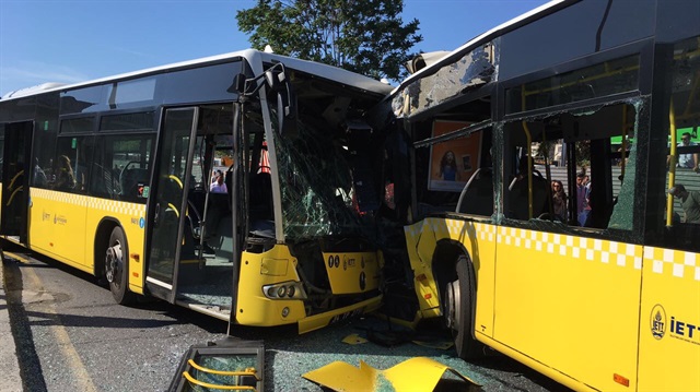 Son dakika... Sögütlüçeşme metrobüs kazası: Yaralılar var