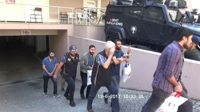 Şahıslar adliyeye getirildi.