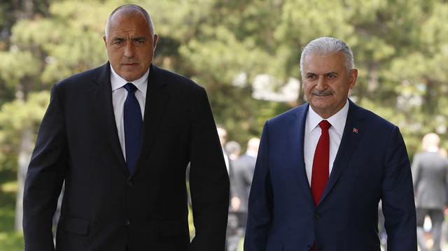 Bulgarian Başbakanı Borisov ve Başbakan Yıldırım

