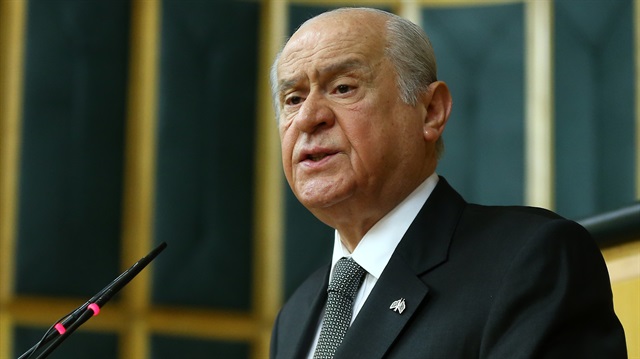 MHP Genel Başkanı Devlet Bahçeli 