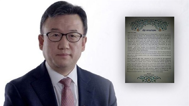 Hyundai Başkanı Mong Hyun Yoon’un Ramazan mektubu sosyal medyada büyük beğeni topladı