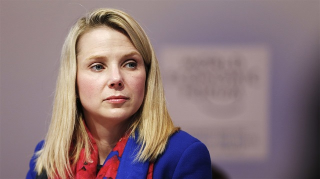 42 yaşındaki Marissa Mayer, 2012 yılında Yahoo'nun CEO koltuğuna getirilmişti.