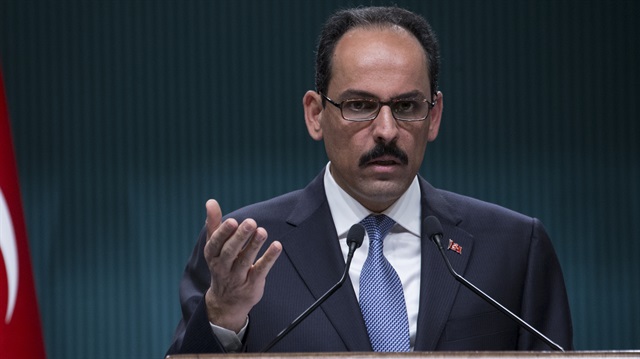 Cumhurbaşkanlığı Sözcüsü İbrahim Kalın