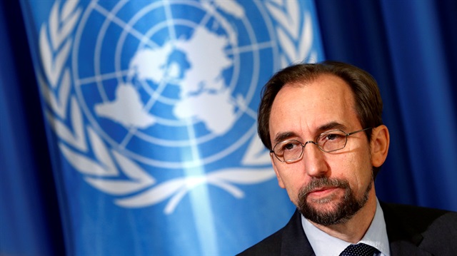 United Nations High Commissioner for Human Rights Zeid Ra'ad Al Hussein attends a media briefing at the U.N. European headquarters in Geneva, Switzerland October 12, 2016. 