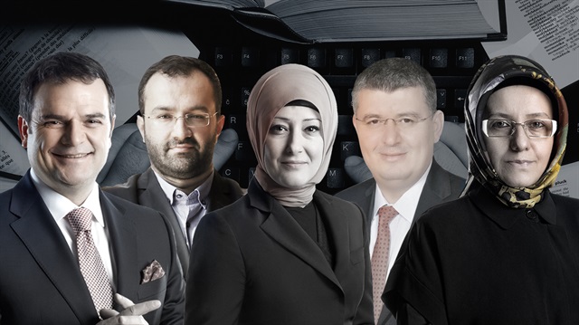 Kemal Öztürk, ​Taha Kılınç, Özlem Albayrak, Mehmet Acet, Fatma Barbarosoğlu.