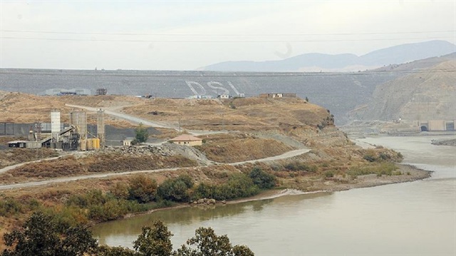 Ilısu Barajı ve HES'in yüzde 96'sı tamamlandı.
