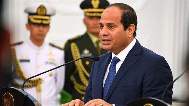 Mısır'ın darbeci lideri Sisi. (Egyptian President Office)