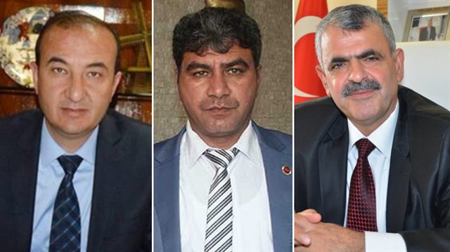 Adana Ceyhan Belediye Başkanı Alemdar Öztürk, Kayseri Sarıoğlan Belediye Başkanı Ali Osman Yıldız ve Ankara Ayaş Belediye Başkanı Bülent Taşan
