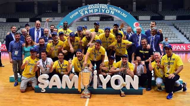 Basketbol Süper Lig şampiyonu Fenerbahçe oldu