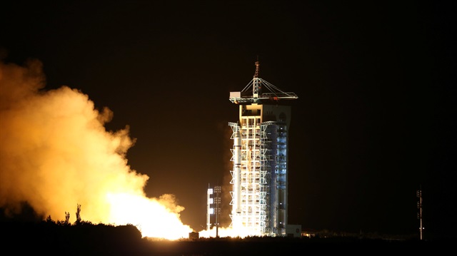 World's first quantum satellite is launched in Jiuquan, Gansu Province, China, August 16, 2016.