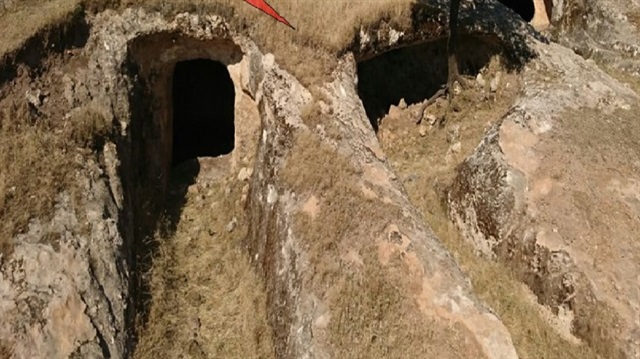 Terör örgütü PKK'nın kullandığı mağaralar bulundu. 