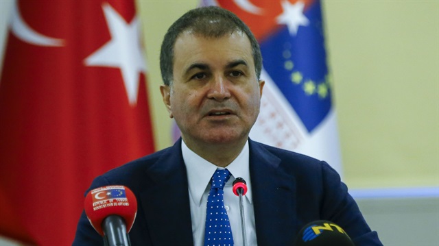 وزير الاتحاد الأوروبي التركي يدين الهجوم الإرهابي قرب مسجد بلندن