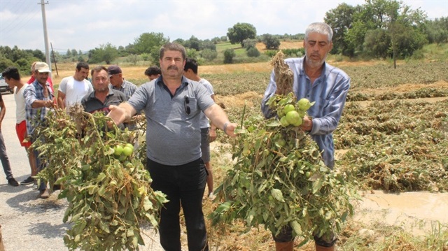 Antalya'da tarım arazileri sular altında kaldı-Antalya hava durumu