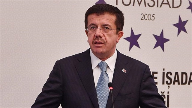 Turkish economy minister  Nihat Zeybekci 