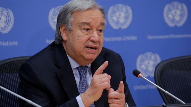BM Genel Sekreteri Guterres, "Rakka" için çağrıda bulundu. 