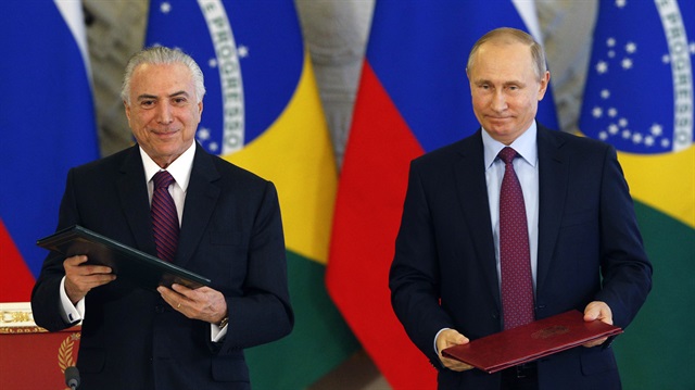 Rusya ve Brezilya'dan ortak deklarasyon