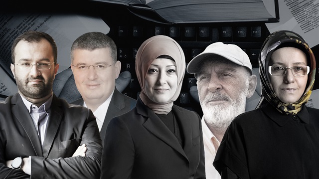 Taha Kılınç, Mehmet Acet, Özlem Albayrak, Mustafa Kutlu ve Fatma Barbarosoğlu.