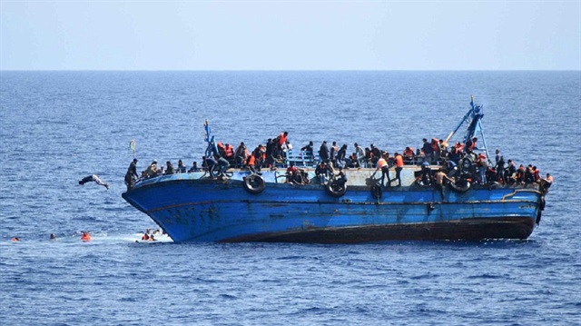 229 people were picked up after a Spanish navy ship was dispatched to help the boats struggling to stay afloat.