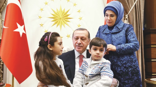 Bana ve ailesi, Cumhurbaşkanı Recep Tayyip Erdoğan’la bir araya gelmişti.