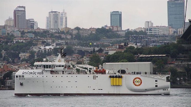 Turkey's seismic vessel Oruç Reis ready for exploration