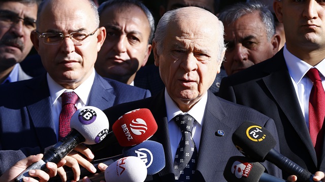 MHP Genel Başkanı Devlet Bahçeli