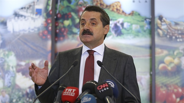 Gıda Tarım ve Hayvancılık Bakanı Faruk Çelik açıklama yaptı.  