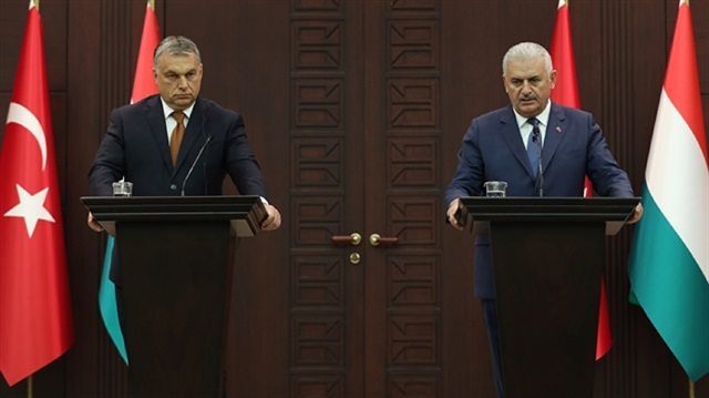 Turkish Prime Minister Binali Yıldırım and Hungarian Prime Minister Viktor Orban held a joint news conference.