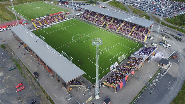 Östersunds, maçlarını 8 bin 500 kişilik Jamtkraft Arena'da oynuyor.