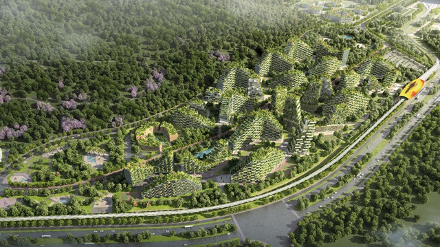 Çin'de dünyanın ilk orman şehri kuruluyor
