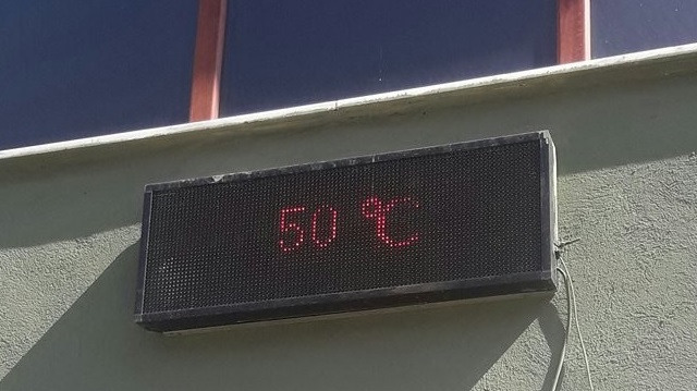 Bilecik’te sıcaklık 50 dereceyi gördü