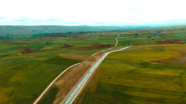 Çankırı'da 95 bin 510 dekar arazinin suya kavuşacağı açıklandı.