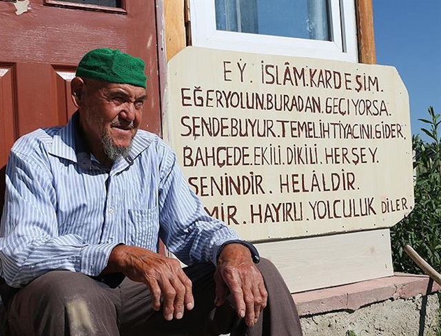 Bu bahçede ekili dikili her şey ‘helal’