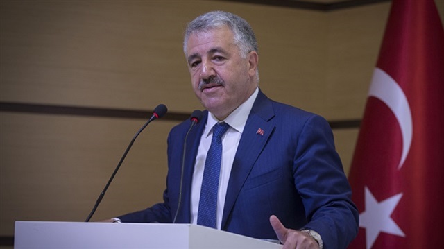Turkey’s Transport, Maritime Affairs and Communications Minister Ahmet Arslan.