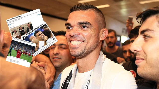 Pepe sabah erken saatlerde İstanbul'a geldi.