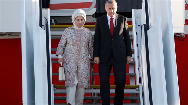 Cumhurbaşkanı Erdoğan, G20 Liderler Zirvesi'ne katılmak üzere Hamburg'a geldi.