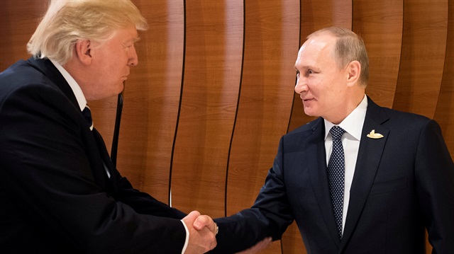 ​ABD Başkanı Donald Trump ile Rusya lideri Vladimir Putin Almanya'nın Hamburg kentindeki G20 zirvesinde bir araya geldi. 