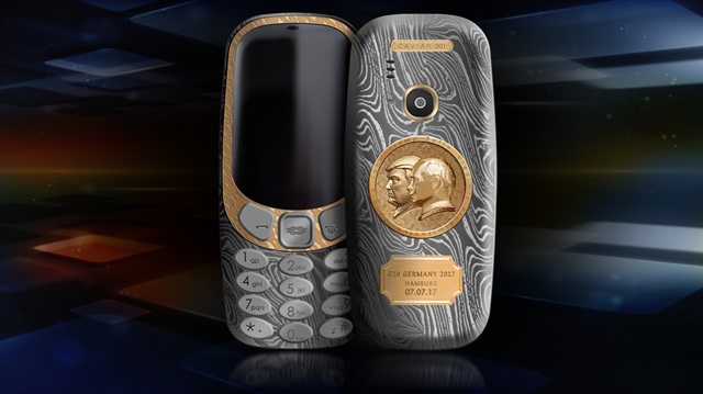 Özel tasarımlı yeni Nokia 3310'da altın ve titanyum kullanılmış.