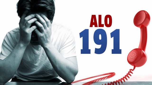 2015'ten bu yana 'ALO 191 Uyuşturucu ile Mücadale Danışma ve Destek Hattı'nı 106 bin 112 kişi arayarak destek istedi.
