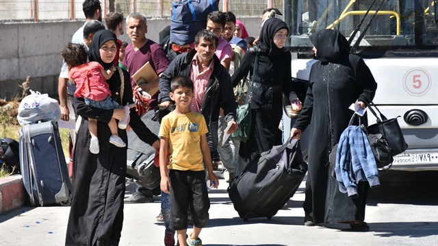 Suriyeli sığınmacıların bir kısmı Ramazan bayramını ülkelerinde geçirmek üzere Suriye'ye gitmişti.