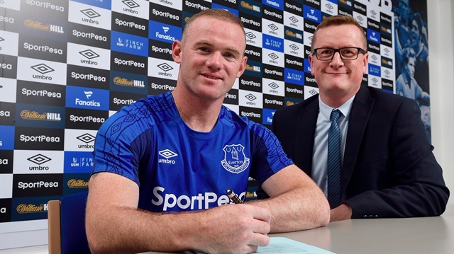 Rooney, Everton ile anlaştı.