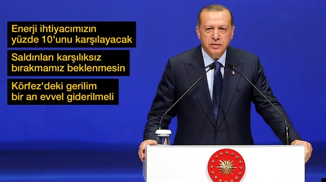 Cumhurbaşkanı Recep Tayyip Erdoğan İstanbul Kongre Merkezi'nde düzenlenen Dünya Petrol Kongresi'nde konuştu.