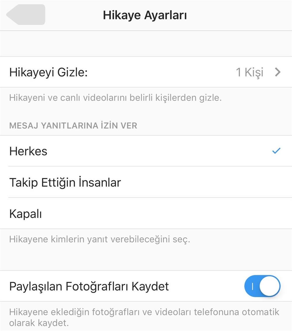 Instagram Hikayeler De Paylasilan Fotograf Ve Videolar Otomatik Olarak Nasil Kaydedilir