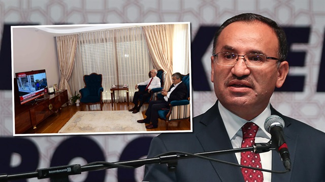 Adalet Bakanı Bozdağ, Kılıçdaroğlu'nun 15 Temmuz'daki bu fotoğrafına tepki gösterdi.