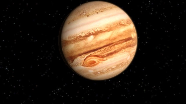 ​NASA'ya göre Jüpiter'de yaklaşık 350 yıldır şiddetle esen gazlı Büyük Kırmızı Leke, 1830'dan bu yana insanlar tarafından izleniyor.