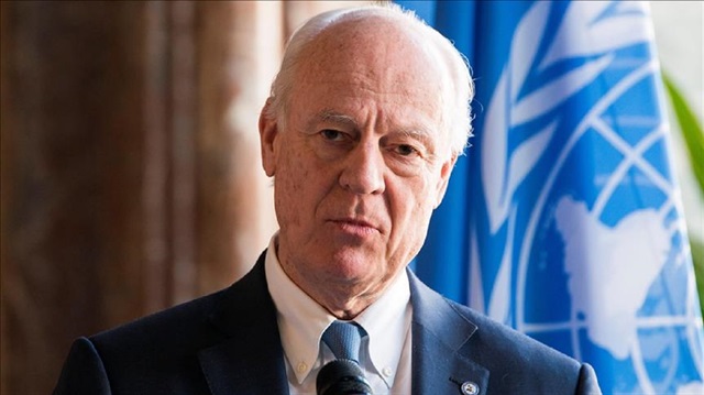 UN Secretary-General's Special Envoy for Syria, Staffan de Mistura