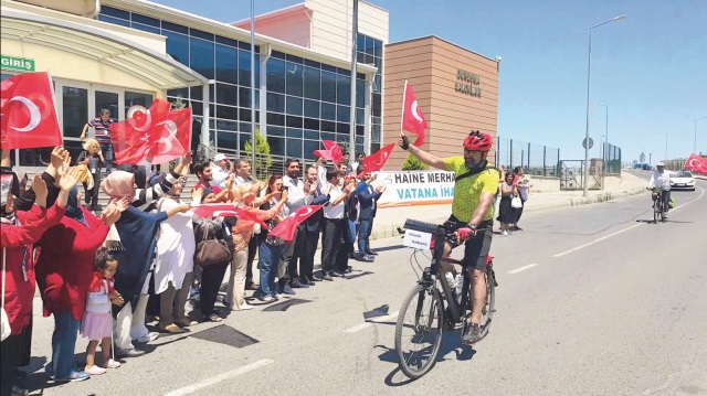 Münih’ten Silivri’ye pedal çevirdiler