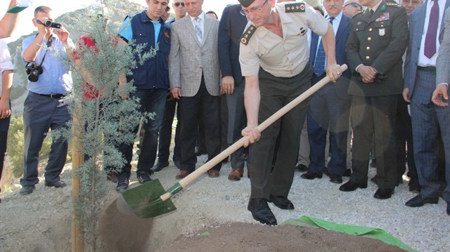 Manisa’da 15 Temmuz Şehitleri Hatıra Ormanı oluşturuldu