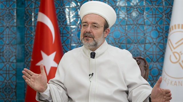 Diyanet İşleri Başkanı Prof. Dr. Mehmet Görmez 