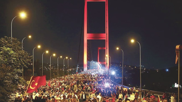 15 Temmuz Şehitler Köprüsü.